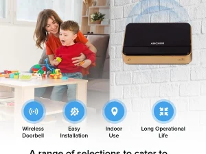 WARELESS DOOR BELL (BO3) 22750 ANCHOR