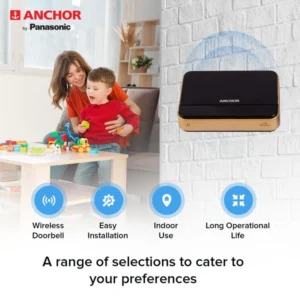 WARELESS DOOR BELL (BO3) 22750 ANCHOR