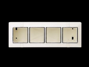 8 MODULAR SURFACE BOX SILVER LINE PREETI PLAST