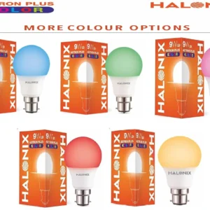 9W LED BLUB COLOUR HALONIX