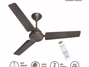 ZINGER BLDC SMOKE BROWN 48" STANDERD 1200MM HAVELS