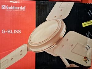 FAN G-BLISS 1200 MM 1 STAR CILLING FAN SCFE700648 GOLD MADEL